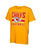 Outerstuff Big Boys and Girls Kansas City Chiefs the Mix T-Shirt Combo Set