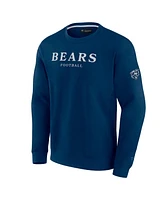 Fanatics Men's and Women's Navy Chicago Bears Elements Unlimited Fleece Pullover Sweatshirt