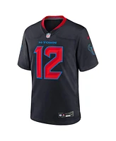 Nike Men's Nico Collins Navy Houston Texans 2nd Alternate Game Jersey