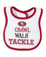 Wear by Erin Andrews Baby Boys and Girls San Francisco 49ers Sleep Play Set