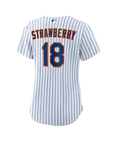 Nike Women's Darryl Strawberry White New York Mets Home Replica Player Jersey