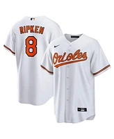 Nike Men's Cal Ripken Jr. White Baltimore Orioles Throwback Replica Player Jersey