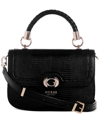 Guess Orlina Small Top Handle Flap Crossbody Bag