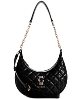 Guess Bessey Quilted Hobo Shoulder Bag