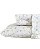 Laura Ashley 200-Thread Count Cotton Percale 2-Pc. Pillowcase Pair