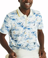 Nautica Men's Classic Fit Printed Polo Shirt