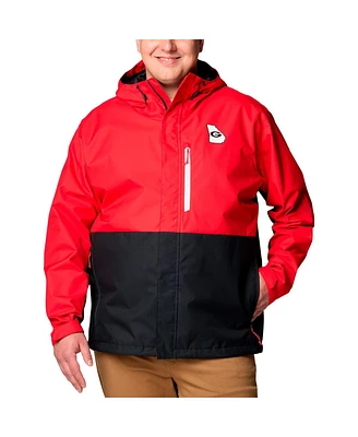 Columbia Men's Red Georgia Bulldogs Big Tall Field Bound Omni-Tech Full-Zip Jacket