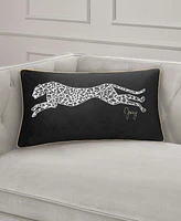 Juicy Couture Velvet Cheetah Decorative Pillow, 14" x 24