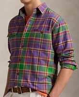 Polo Ralph Lauren Men's Classic-Fit Plaid Oxford Workshirt