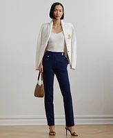 Lauren Ralph Petite Ponte Ankle Pants