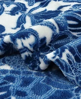 Tommy Bahama Home Ultra Soft Plush Fleece Throw, 70" x 50"