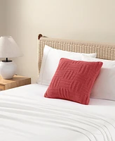 Tommy Bahama Home Chain Basket Knit Decorative Pillow, 20" x 20"