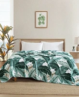 Tommy Bahama Home Classic Palms Ultra Soft Plush Fleece Blanket