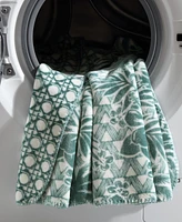 Closeout! Tommy Bahama Home Flannel Throw, 70" x 50"