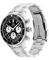 Movado Men's Super Sub Sea Alta Swiss Automatic-Chronograph Dura Steel 904L Watch