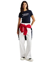 Tommy Jeans Women's Slim Essential Script Logo T-Shirt