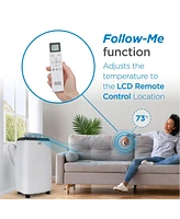 Black+Decker Portable Air Conditioner, 10,200 Btu Sacc/Cec (14,000 Btu Ashrae 128) for Rooms Up To 700 Sq. Ft.