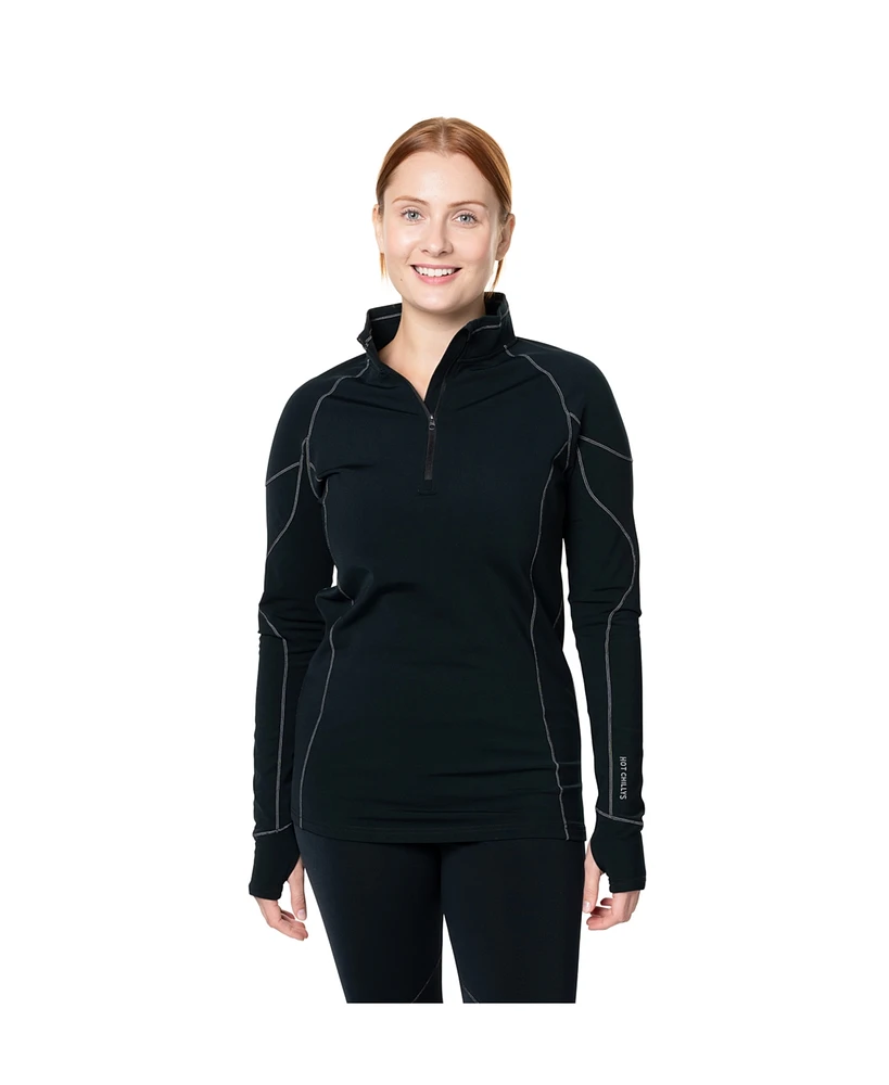 Hot Chillys Women's Micro-Elite Xt Zip-t