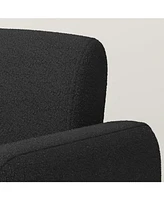 single sofa chair, upholstered comfortable chair with armrests