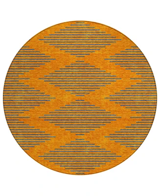 Addison Chantille Machine Washable ACN1017 8'x8' Round Area Rug