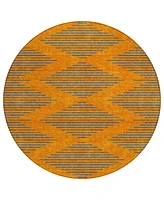 Addison Chantille Machine Washable ACN1017 8'x8' Round Area Rug