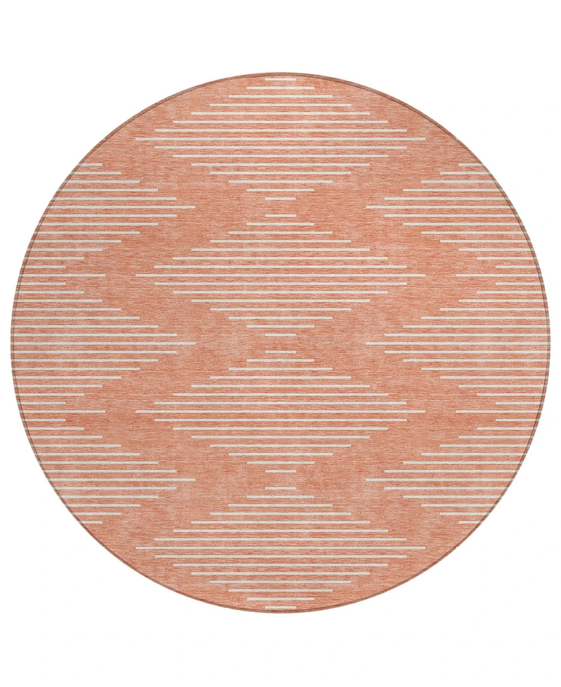Addison Chantille Machine Washable ACN1016 8'x8' Round Area Rug