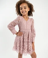 Rare Editions Little Girls Lace Dress
