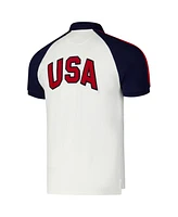 Polo Ralph Lauren Men's White U.s. Paralympics Villagewear Raglan