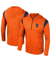 Colosseum Men's Orange Syracuse Dozer Half-Zip Windshirt