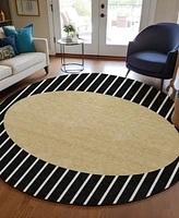Addison Chantille Machine Washable ACN994 8'x8' Round Area Rug