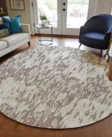 Addison Chantille Machine Washable ACN986 8'x8' Round Area Rug