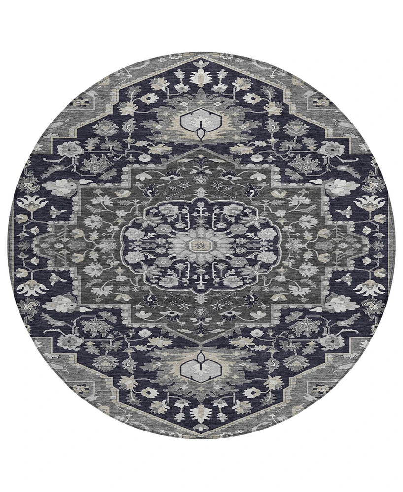 Addison Chantille Machine Washable ACN985 8'x8' Round Area Rug