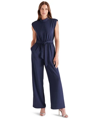 Steve Madden Women's Silvette Tie-Waist Jumpsuit