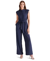 Steve Madden Women's Silvette Tie-Waist Jumpsuit