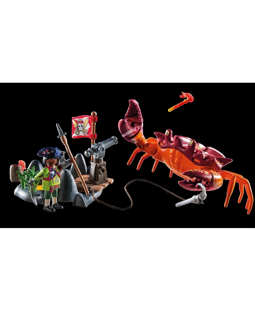 Playmobil Battle Against the Giant Crab