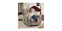Power Lift Recliner Chair Recliners for Elderly with Heat and Massage Recliner Chair for Living Room with Infinite Position and Side Pocket,Usb Charge