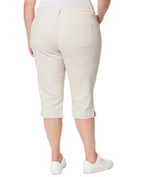 Gloria Vanderbilt Plus Capri Jeans