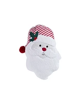 Vcny Home Santa Holiday Decorative Pillow, 18" x 12"