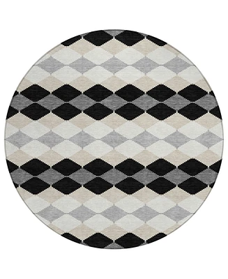 Addison Chantille Machine Washable ACN1007 8'x8' Round Area Rug