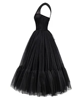 Milla Women's One-Shoulder Cocktail Tulle Dress