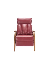 Wood Frame Armchair, Modern Accent Chair Lounge Chair for Living Room
