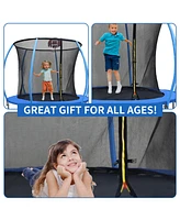 Streamdale Furniture 10FT Trampoline with Enclosure