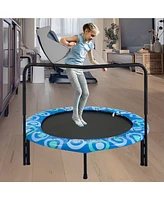 Streamdale Furniture Assembled children's trampoline happy expression outdoor and indoor for kids age 3 - 7