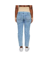 Motherhood Maternity Secret Fit Over the Bump Straight Leg Denim Jeans