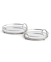 Napa Home & Garden Hudson Mirrored Trays St/2