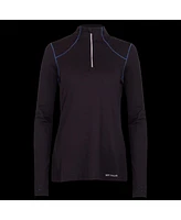 Hot Chillys Women's Clima-tek Zip-T