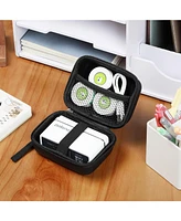 Polono Genuine Label Printer Case Compatible with P31S and L1-a Label Maker, Hard Carry Label Printer Case for Labeler Makers (Case Only)