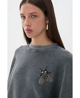 Nocturne Women's Oversized Sweatshirt