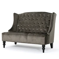 Loveseat Button-Tufted for Home or Office