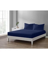 Micropuff Pillowcase Set with Matching Fitted Sheet – Soft, Durable